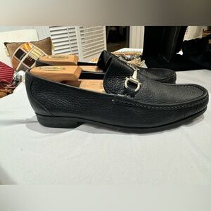 Black Salvatore ferragamo shoes